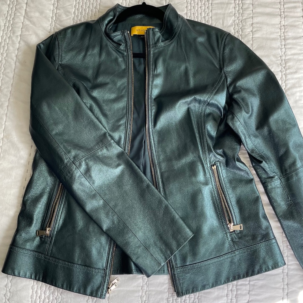 St. John Leather Jacket